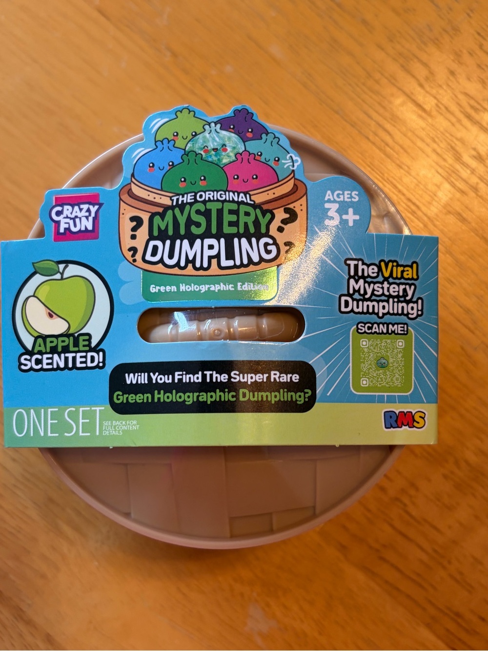 The Original Mystery Dumpling - Apple Scented (Green Holographic Edition) New